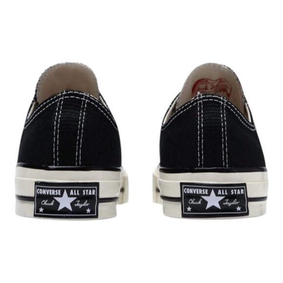 New Converse Chuck 70 Low Top Sneakers - Unisex - Color: Black - Size: M 5/ W 7 - Picture 12 of 14